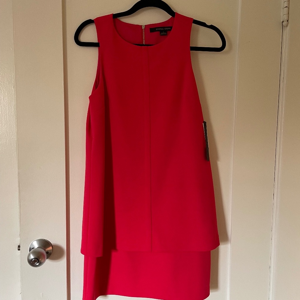 Cynthia Steffe Red Dress New